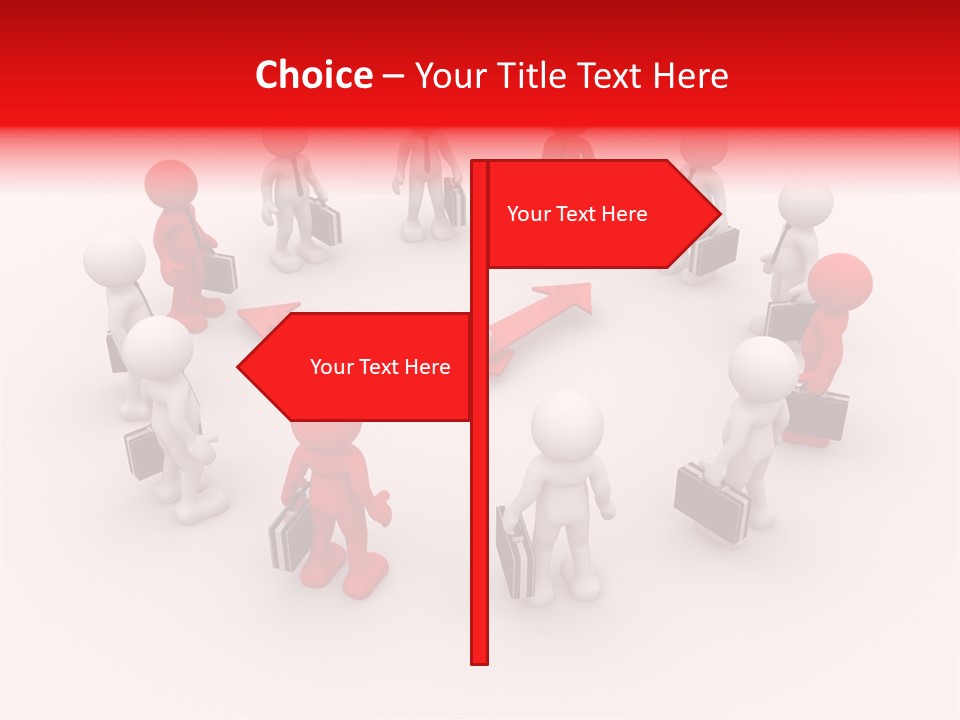 Symbol Success Tie PowerPoint Template