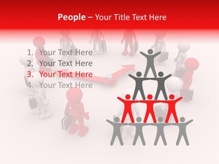 Symbol Success Tie PowerPoint Template
