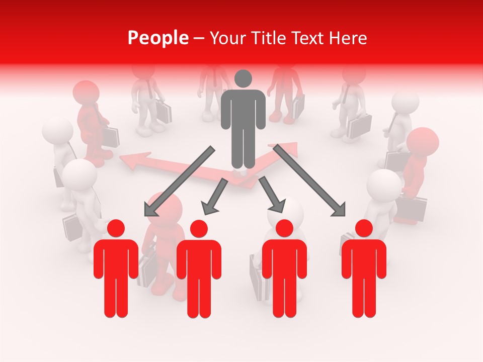 Symbol Success Tie PowerPoint Template