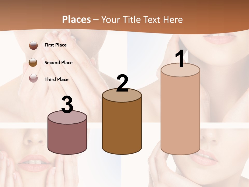 Beauty Health Lips PowerPoint Template