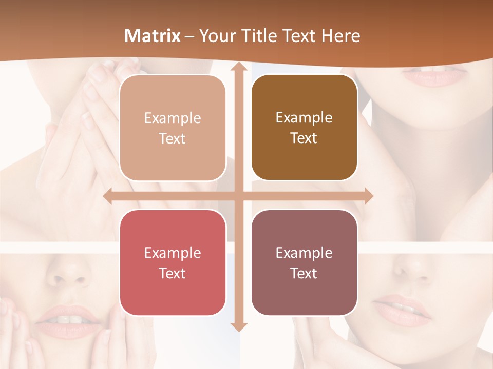 Beauty Health Lips PowerPoint Template