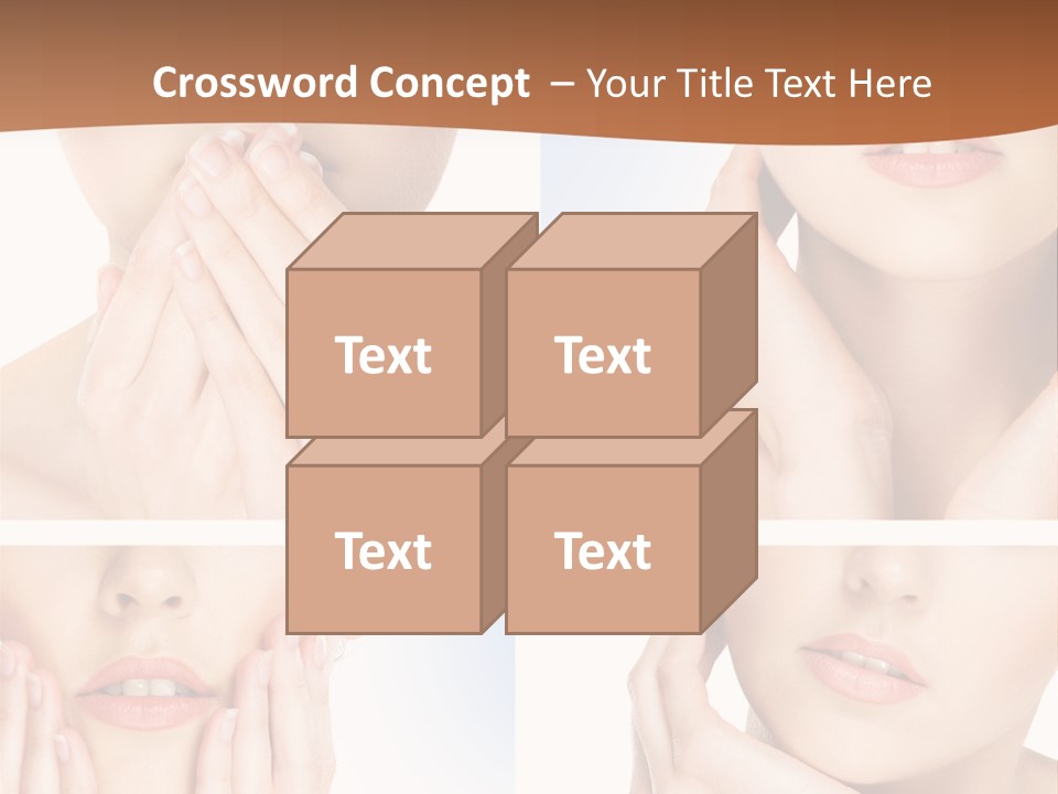 Beauty Health Lips PowerPoint Template