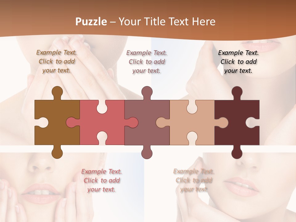 Beauty Health Lips PowerPoint Template