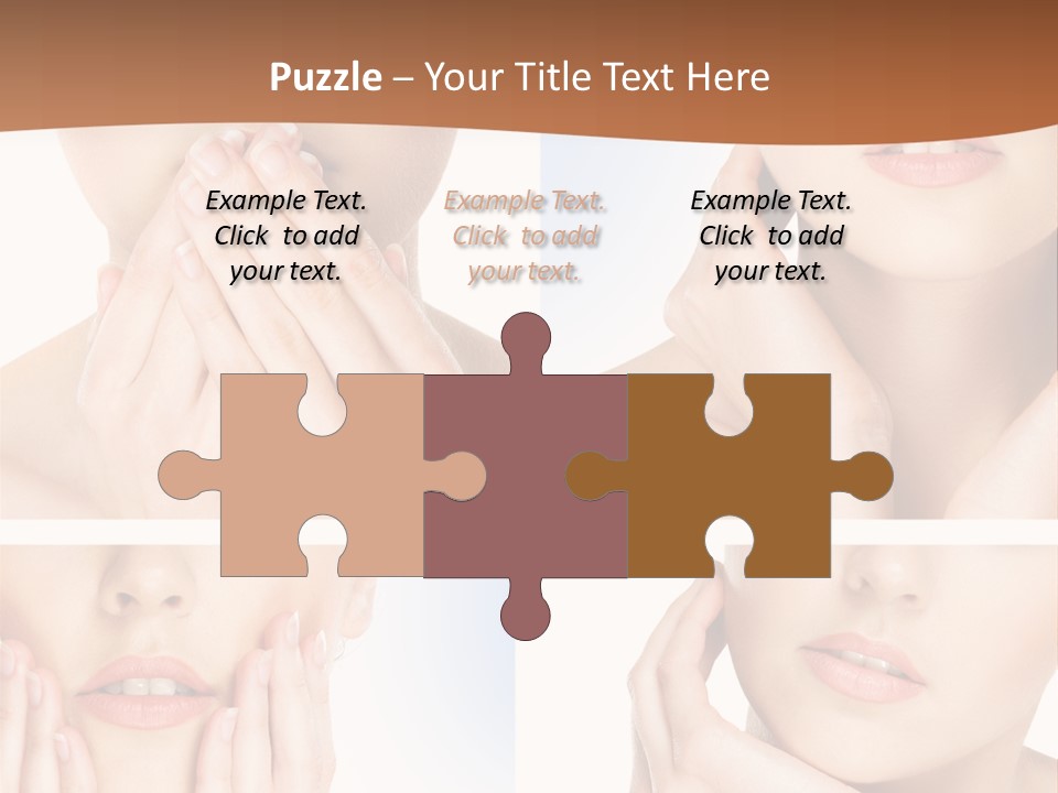 Beauty Health Lips PowerPoint Template