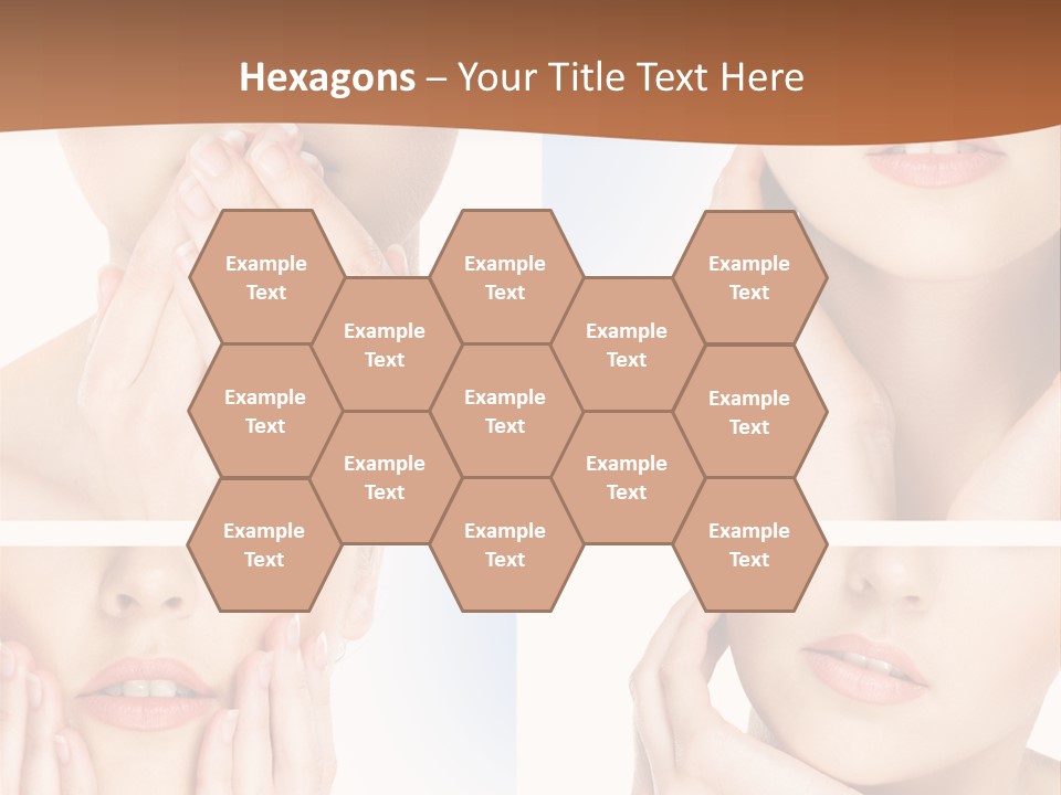 Beauty Health Lips PowerPoint Template