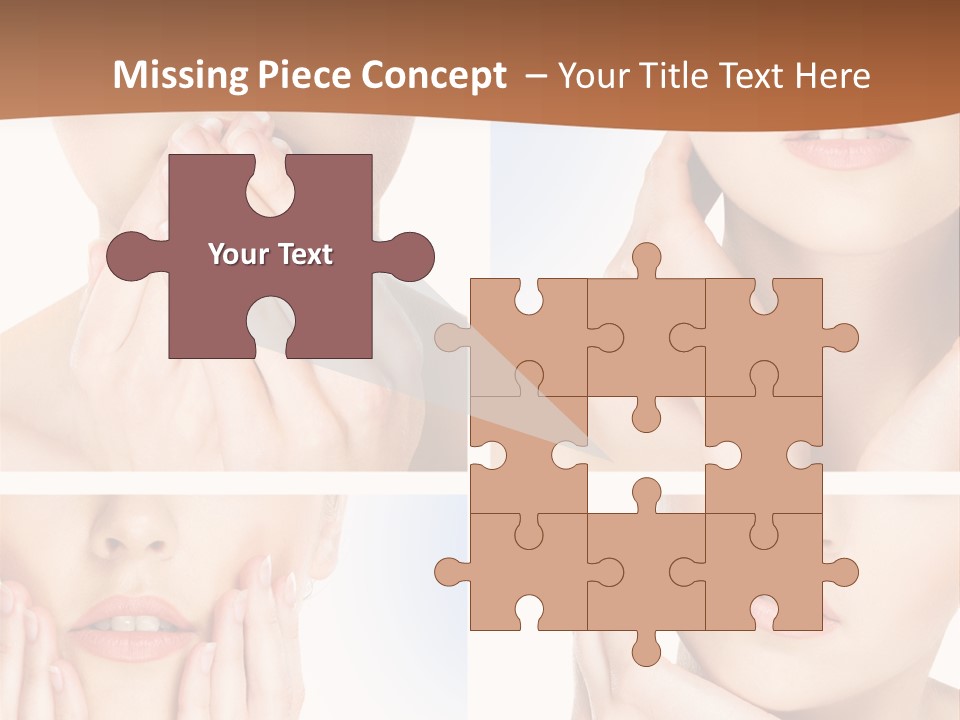 Beauty Health Lips PowerPoint Template