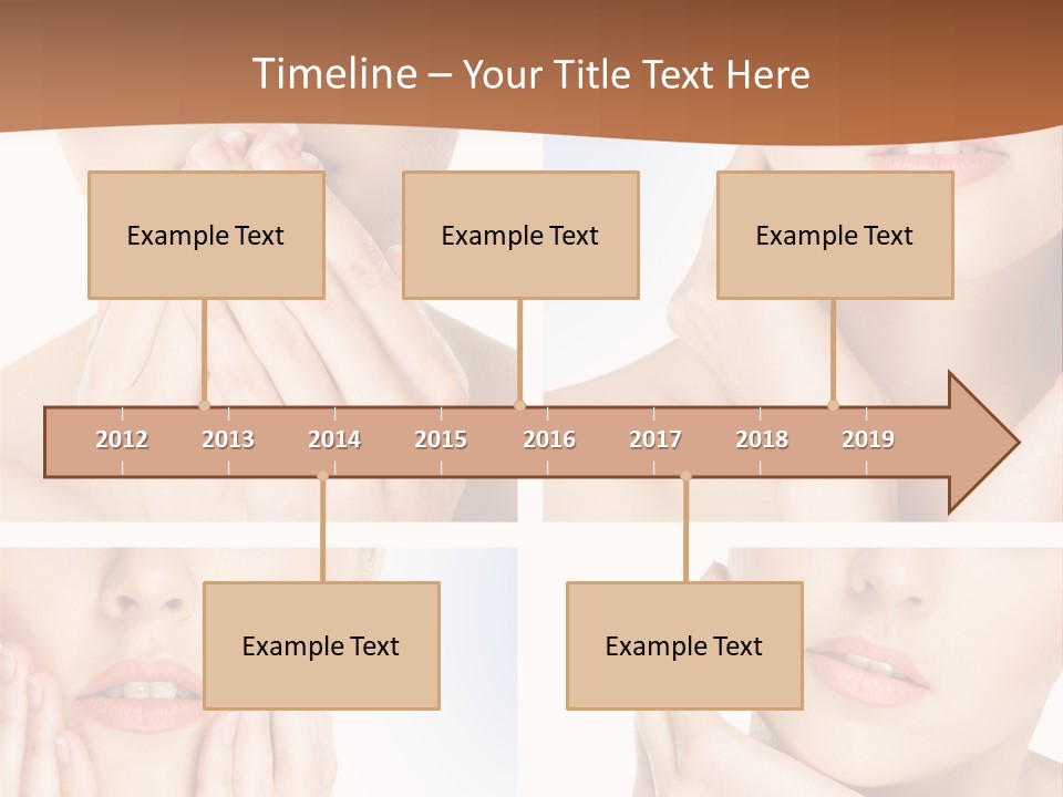 Beauty Health Lips PowerPoint Template