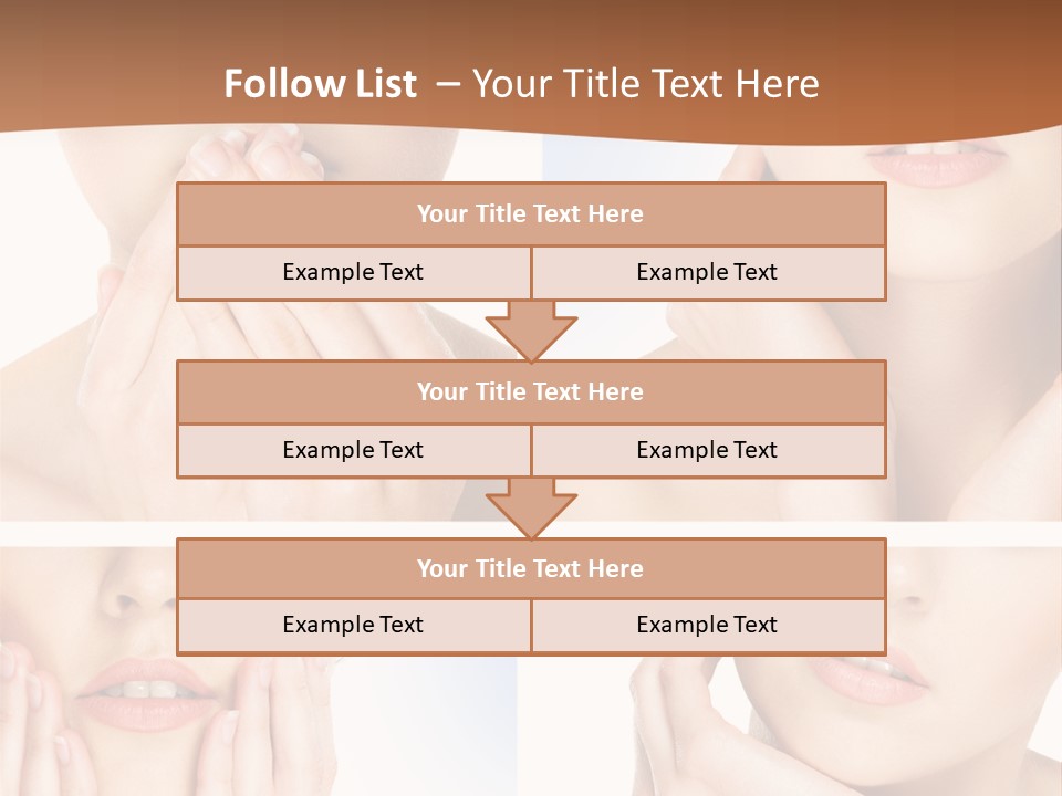 Beauty Health Lips PowerPoint Template