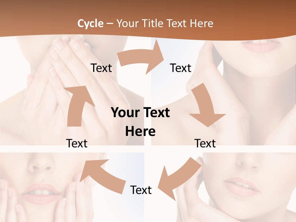 Beauty Health Lips PowerPoint Template
