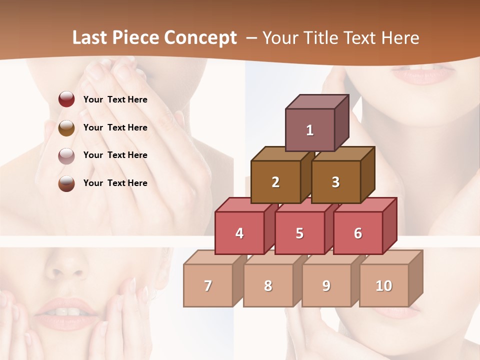 Beauty Health Lips PowerPoint Template