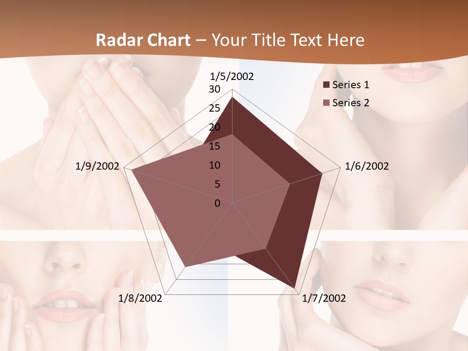 Beauty Health Lips PowerPoint Template