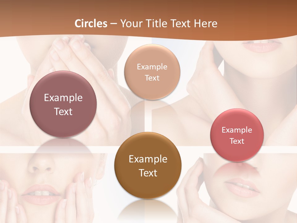 Beauty Health Lips PowerPoint Template