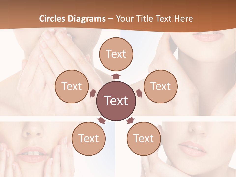 Beauty Health Lips PowerPoint Template