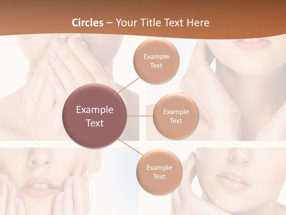 Beauty Health Lips PowerPoint Template