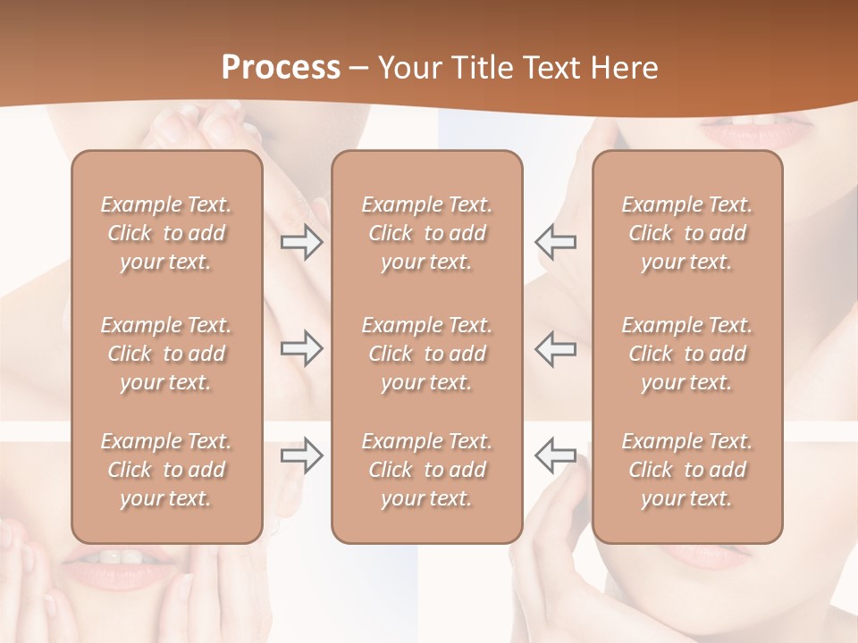 Beauty Health Lips PowerPoint Template