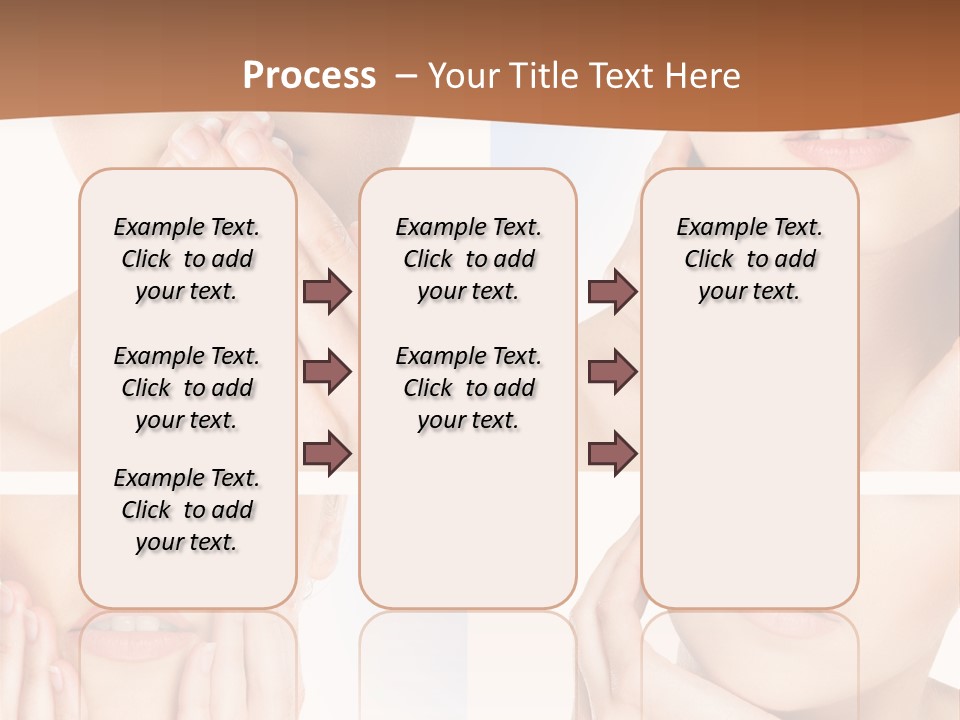 Beauty Health Lips PowerPoint Template