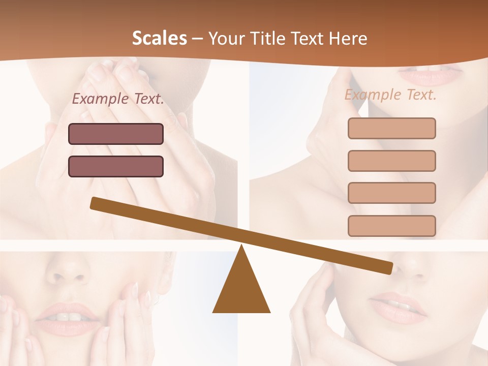 Beauty Health Lips PowerPoint Template