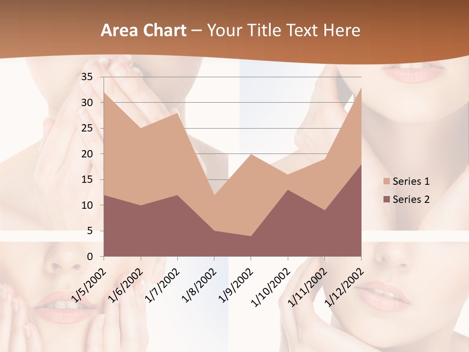 Beauty Health Lips PowerPoint Template