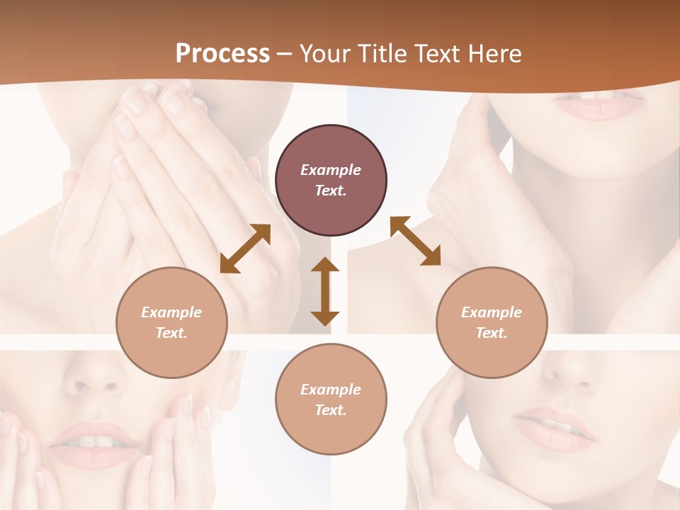 Beauty Health Lips PowerPoint Template