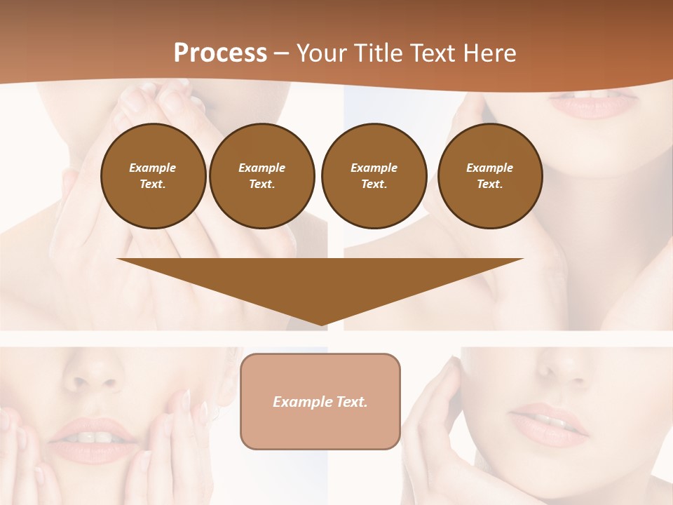 Beauty Health Lips PowerPoint Template