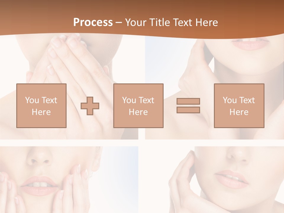 Beauty Health Lips PowerPoint Template