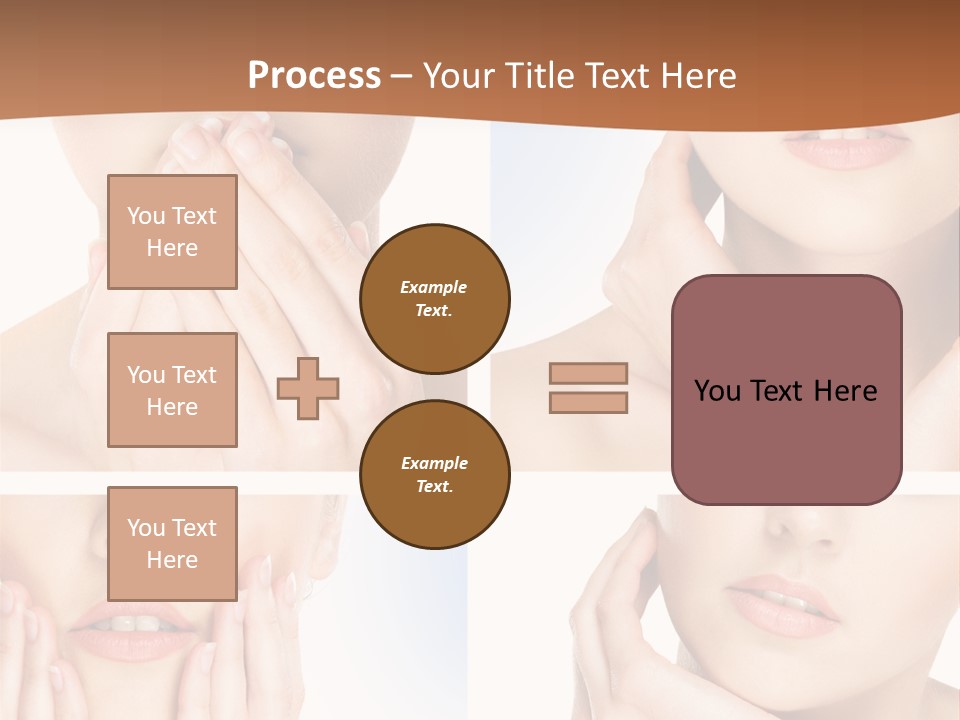 Beauty Health Lips PowerPoint Template