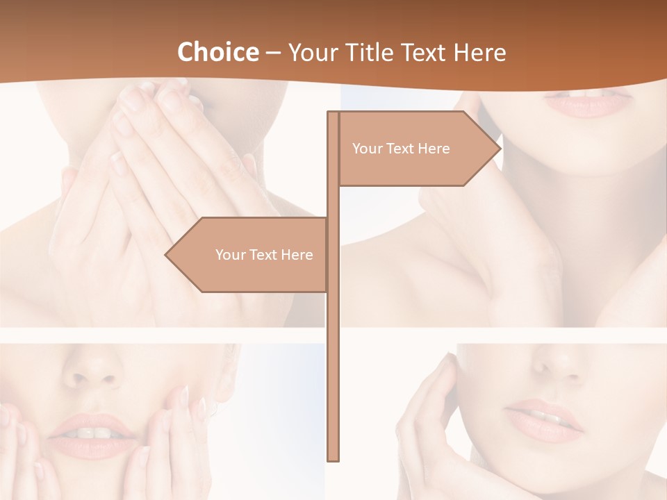 Beauty Health Lips PowerPoint Template