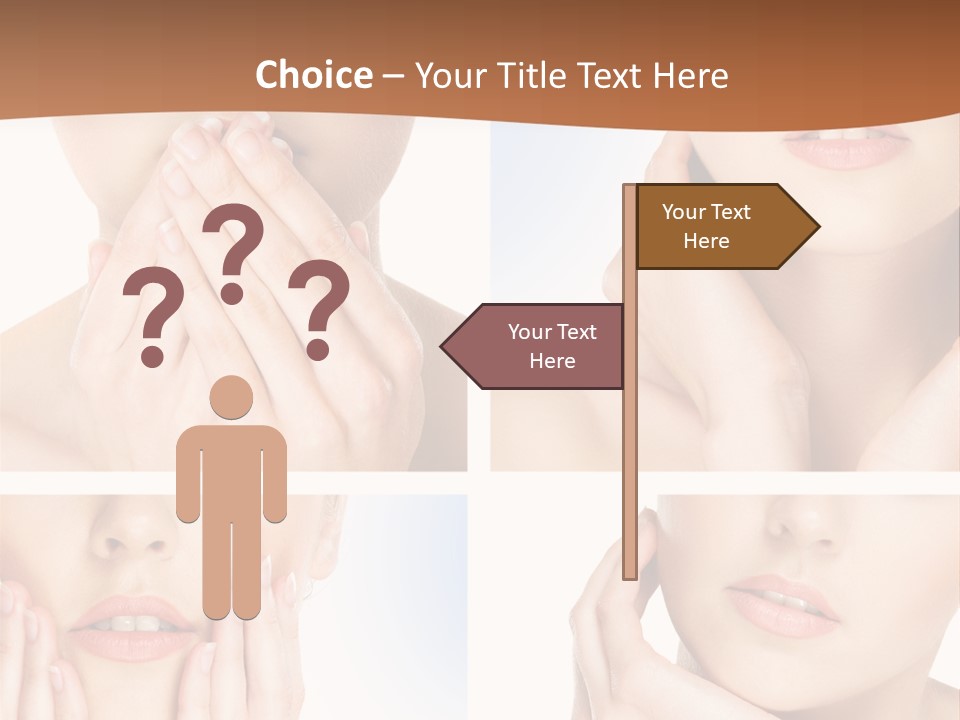 Beauty Health Lips PowerPoint Template