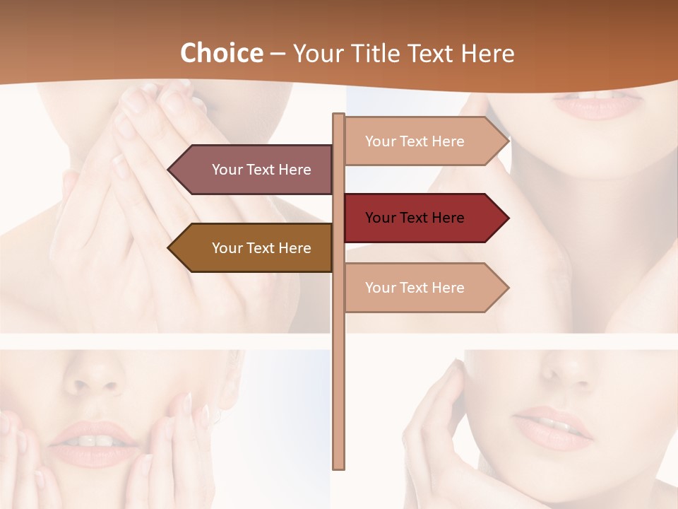 Beauty Health Lips PowerPoint Template