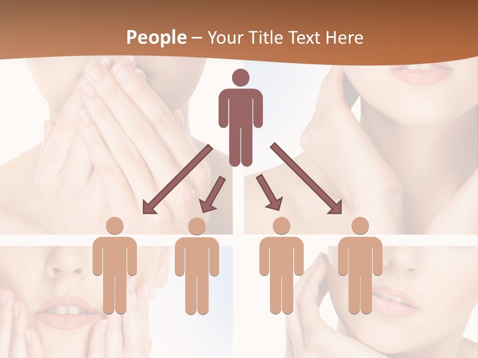 Beauty Health Lips PowerPoint Template