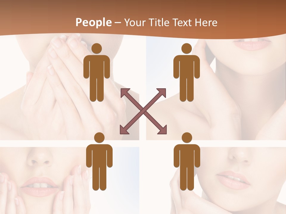 Beauty Health Lips PowerPoint Template