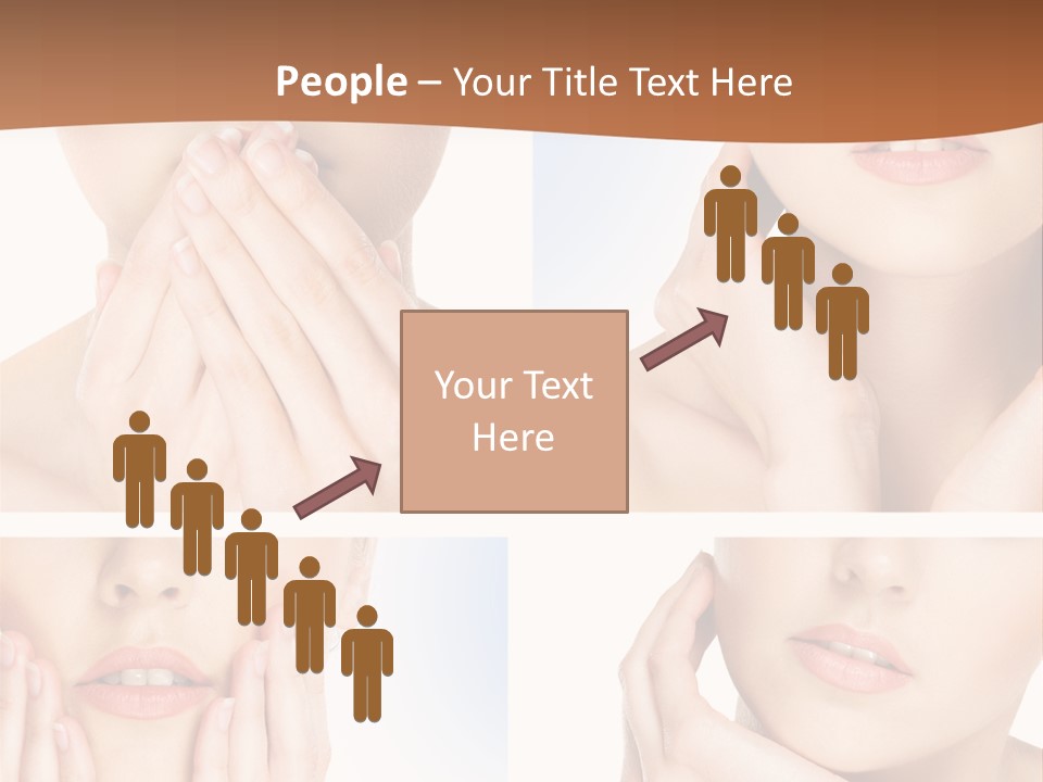 Beauty Health Lips PowerPoint Template