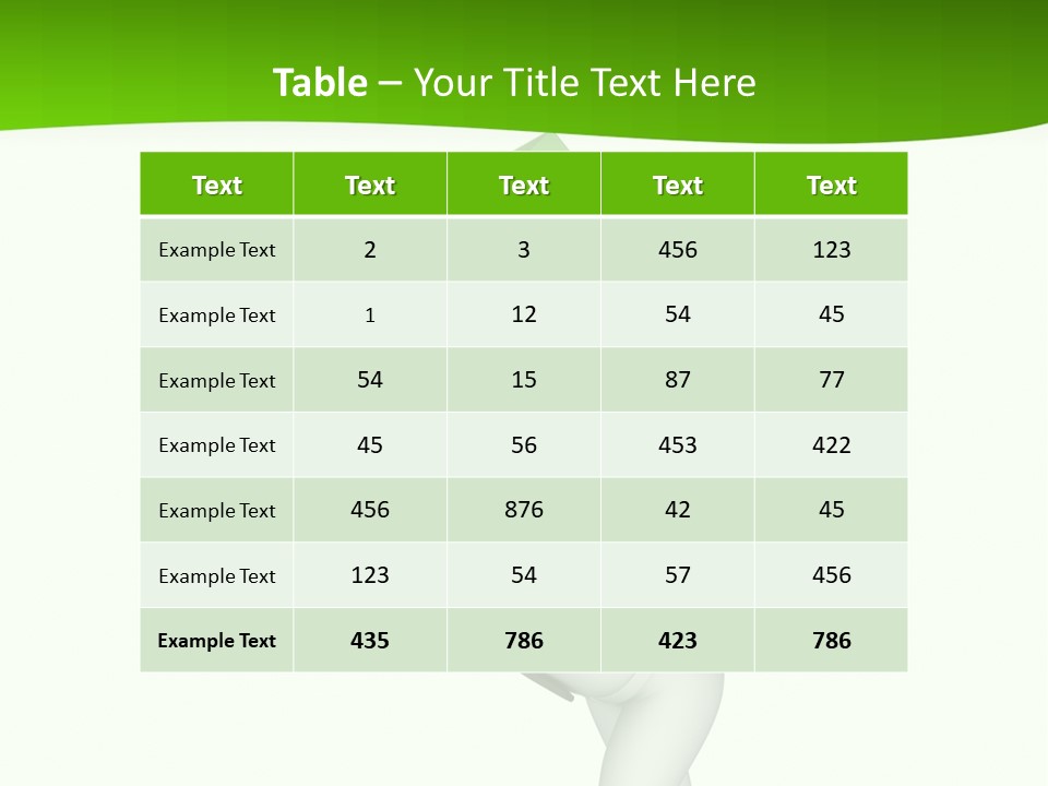 List Office Order PowerPoint Template