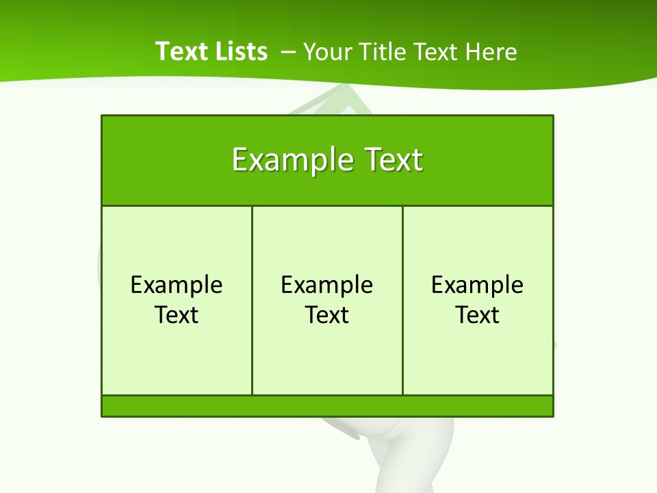 List Office Order PowerPoint Template