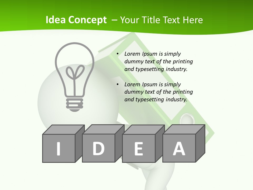 List Office Order PowerPoint Template