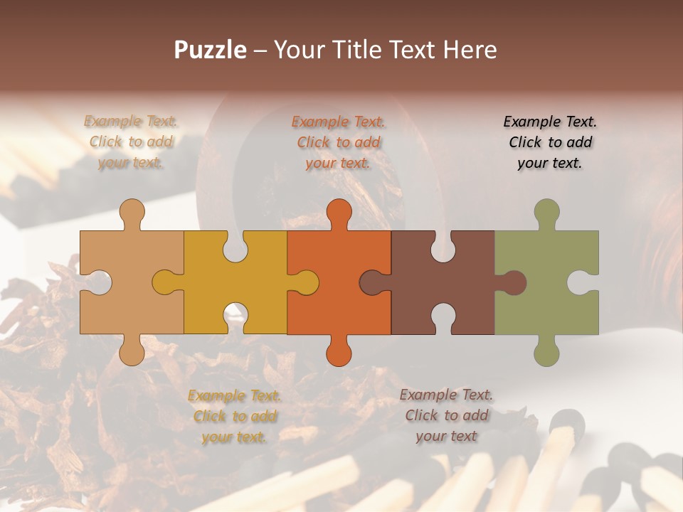 Relaxation Wood Horizontal PowerPoint Template