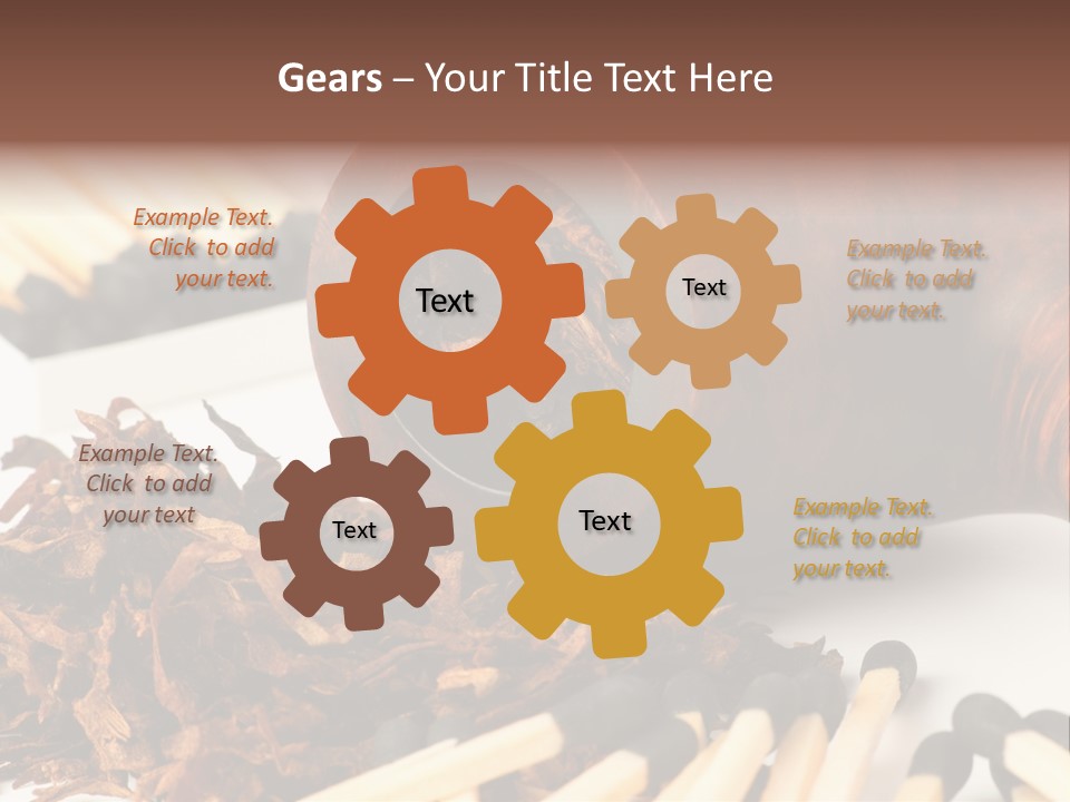 Relaxation Wood Horizontal PowerPoint Template