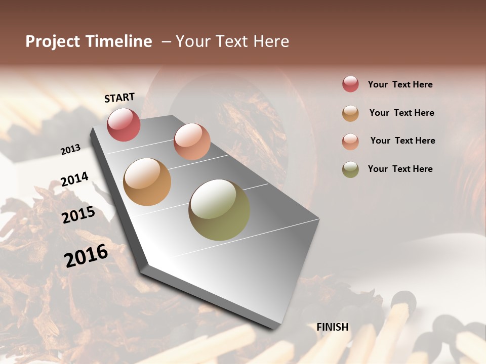 Relaxation Wood Horizontal PowerPoint Template