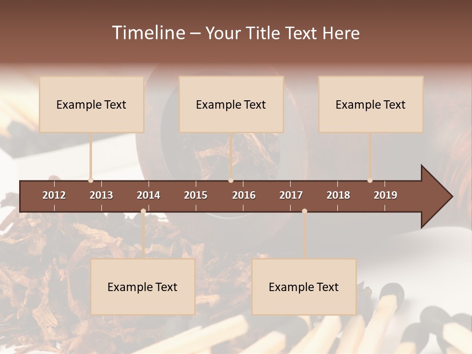 Relaxation Wood Horizontal PowerPoint Template
