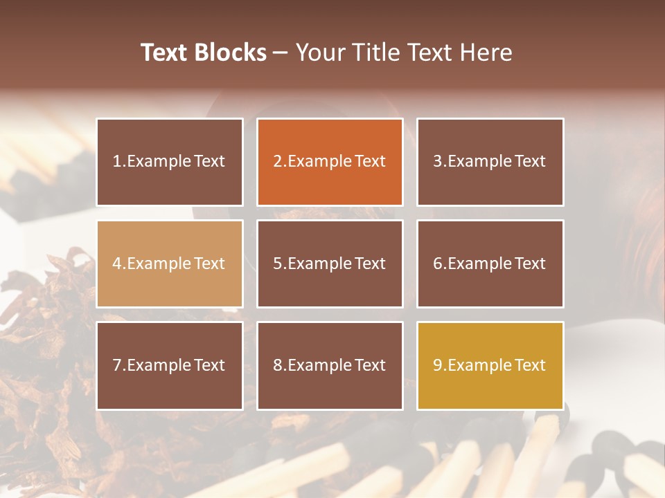 Relaxation Wood Horizontal PowerPoint Template