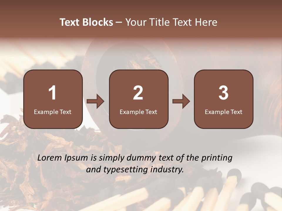 Relaxation Wood Horizontal PowerPoint Template
