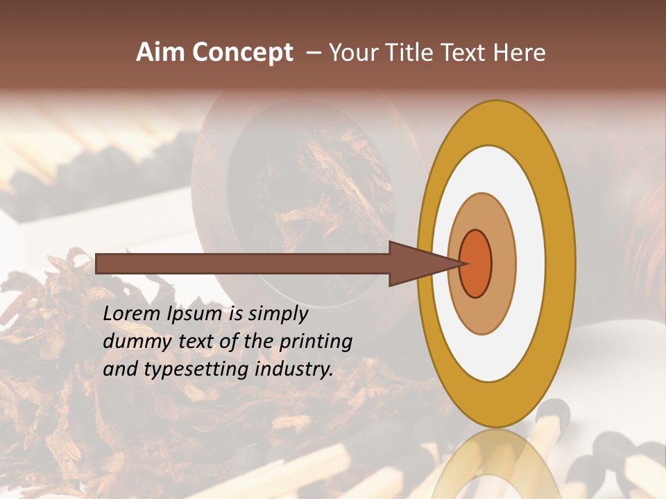 Relaxation Wood Horizontal PowerPoint Template