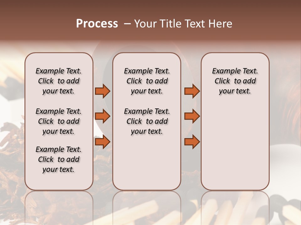 Relaxation Wood Horizontal PowerPoint Template