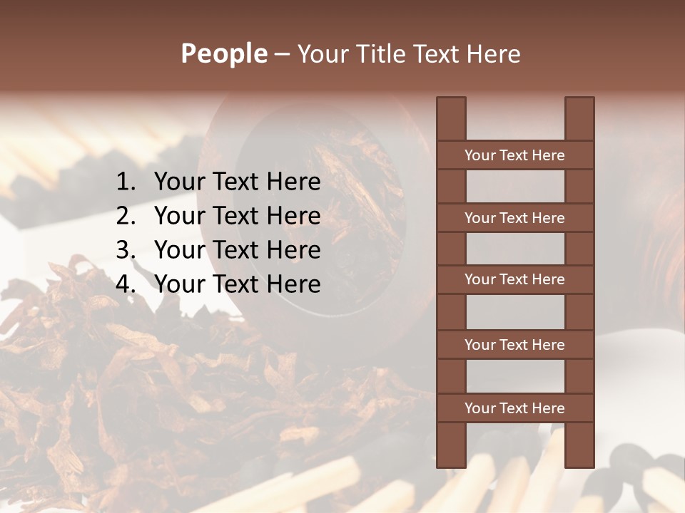 Relaxation Wood Horizontal PowerPoint Template