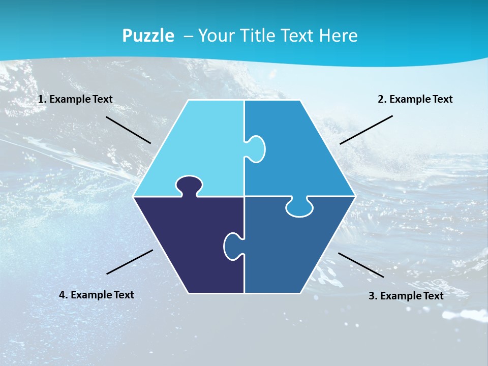 Adventure Environment Wave PowerPoint Template