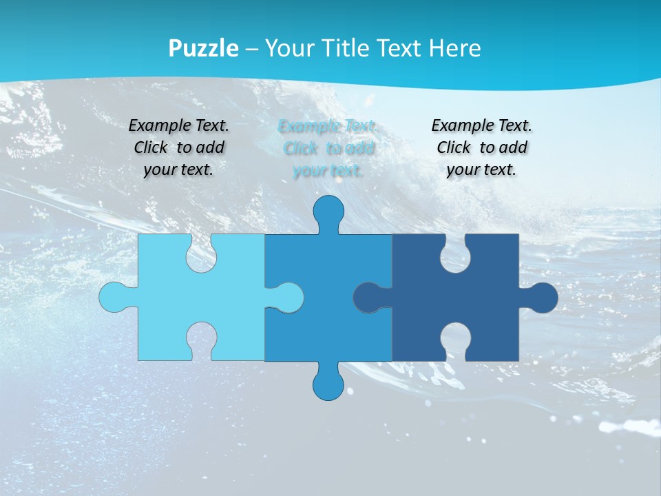 Adventure Environment Wave PowerPoint Template