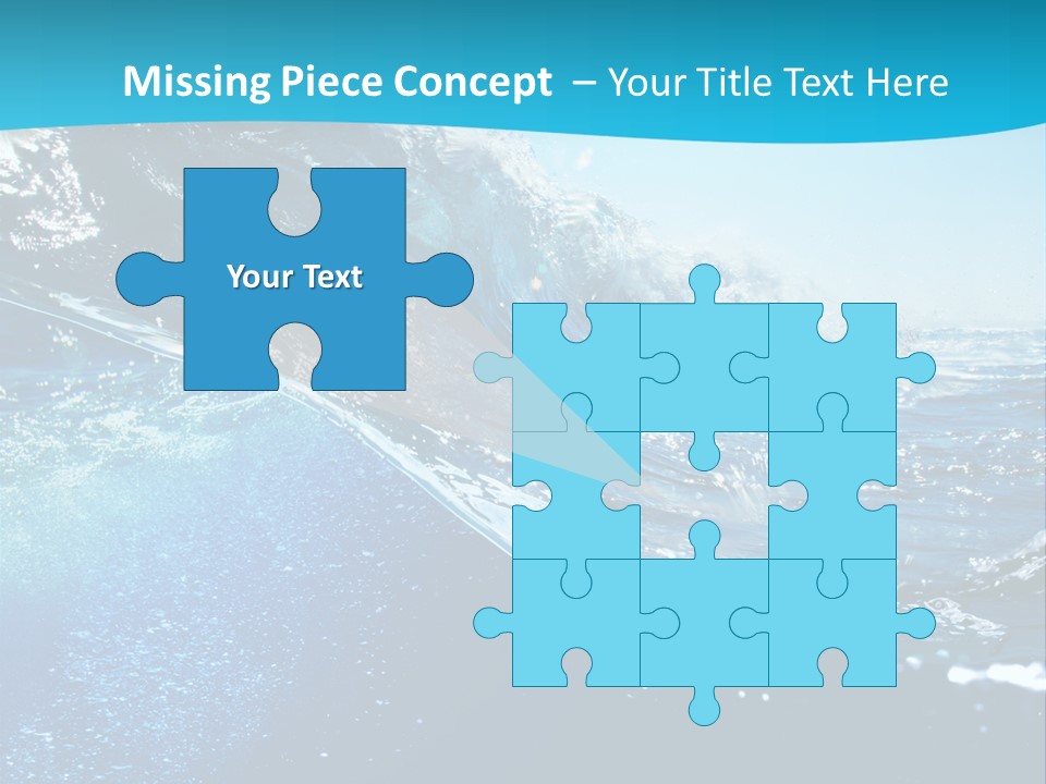 Adventure Environment Wave PowerPoint Template