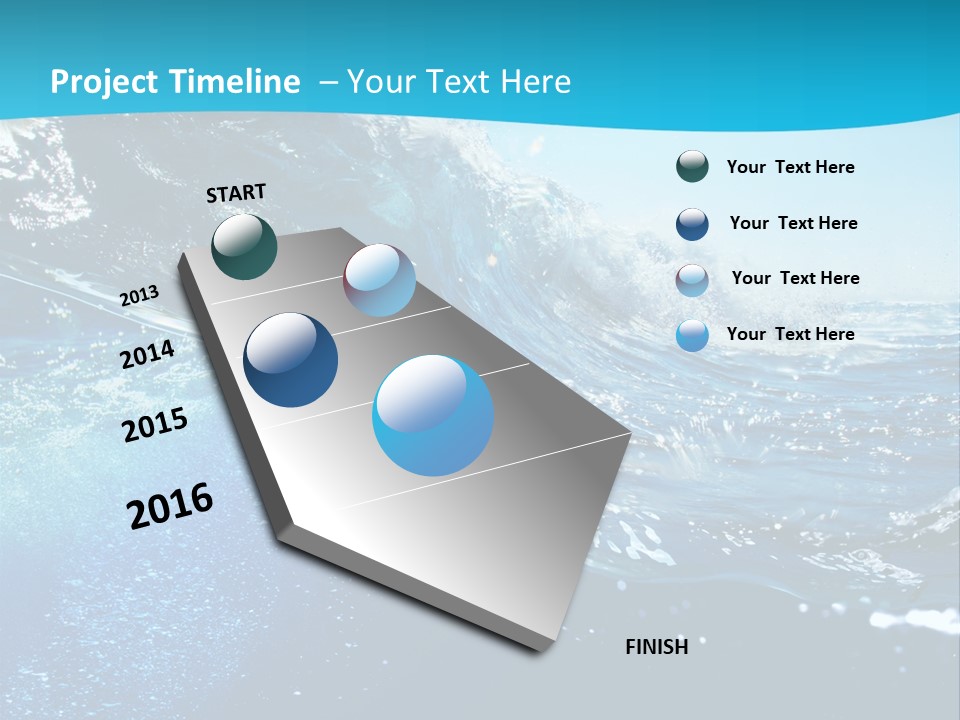 Adventure Environment Wave PowerPoint Template