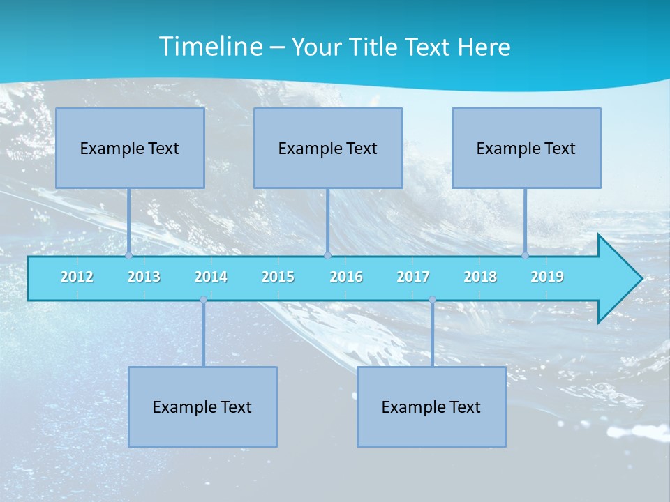 Adventure Environment Wave PowerPoint Template
