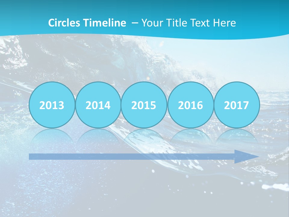 Adventure Environment Wave PowerPoint Template